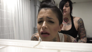 Leigh Raven and Nikki Hearts Inked Lesbians Hot Porn Video