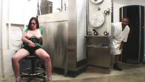 Steamy Secretary Gets Caught Masturbating And Banged