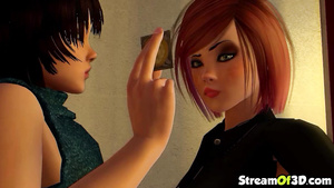 3D oral intercourse and raw dicking for 3D 18yo schoolgirls