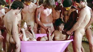 Mind-Blowing Libertine Orgy From Classical Adult Movie