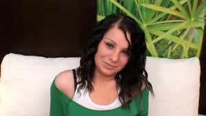 Raven-haired young girl makes her amateur porn xozilla porn movies debut