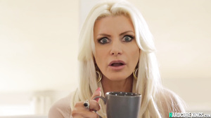 Huge breasts mommy pounding big male stick thief