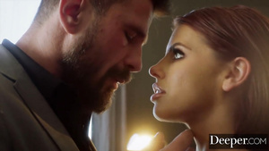 Deeper. Filthy Adriana Furiously Drains 8 Cocks for Reward