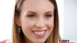 TUSHY Jade Nile Needs A Hard Chopper In Her Bum Immediately