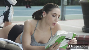 Deeper. Abella Danger Gets Insatiable On Court Action