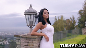 TUSHYRAW She's crazy for a hard male stick in her butt