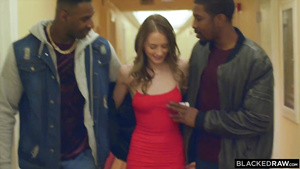 BLACKEDRAW Thirsty Darkhaired Babe gets DP’d by two sbbws BBC’s