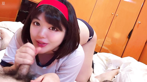 Asian lustful teen very hot porn video