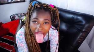 Glossy Ebony Bubble Bum Butt Fuck By White Dude