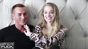 Pleasure-seeking gal incredible sex clip