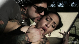 Veronica vacation turns into outdoor family fucking.