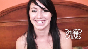 She is 18 and a gymnast making her first pound video