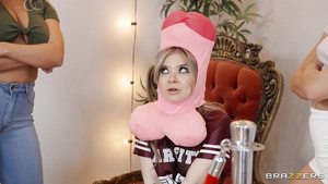 Perverted college frat girls wants big dick for their hungry pussies