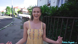 I've got such big natural boobs for cash on the abandoned czech street