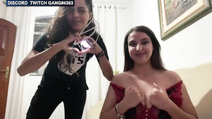 Naughty gamer girls are gonna show me their boobs!