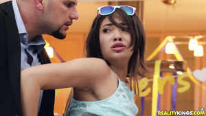 Delightful hussy heart-stopping sex clip