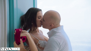 Busty Tits Beauty Liya Silver can't Wait for her Boyfriend Anymore