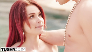 TUSHY High end Dancer gives Bum to Rich Client - Christian clay