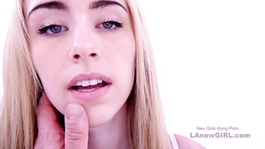 Super cute 19 18-year-old gets anally creampied in studio