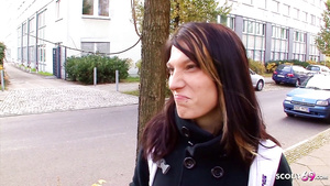 German College Girl Pickup And Have Intercourse By Huge Male Pole Casting