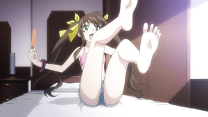 Lustful hentai bimbo thrilling adult video