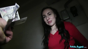 Public Agent - Darkhaired Babe Takes A Stranger's Nasty Ejaculate Thinking He's A Talent Agent 1