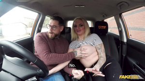 Libidinous blonde bosomy MILF heart-stopping sex scene