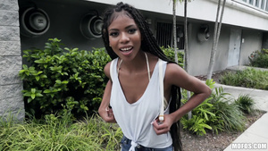 Libidinous chocolate coquette mind-blowing sex scene