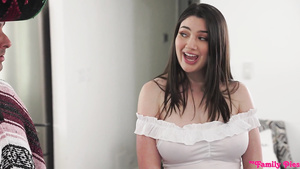 Alyx Star horny brunette porn video