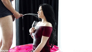 Rain Pissed, Gagged and Facialed Kinky Fetish Porn