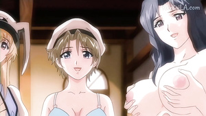 Shameless hentai babes spicy porn video