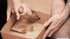 Black Babe Adriana's Big Cock Delivery