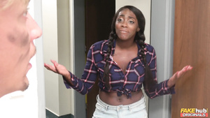 Lascivious black mom heart-stopping sex video