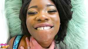 Lustful black stunner crazy xxx scene