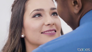 Gorgeous teen interracial horny adult scene