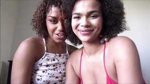 Deviant ebony babes incredible group movie