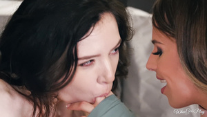 Amoral teen Jillian Janson lesbos porn clip