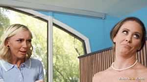 Cherie Deville and Chloe Temple threesome porn clip