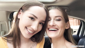 Amoral yammy teens threesome sex