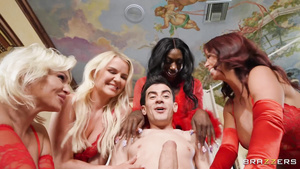 Cock-addicted MILFs make Jordi El Nino Polla happy