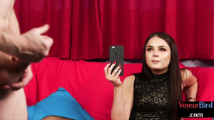 Stockings british voyeur enjoys private show