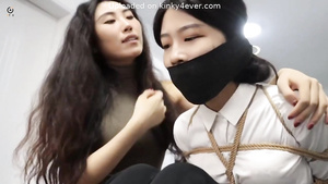 Asian lesdom porn kinky bondage porn video