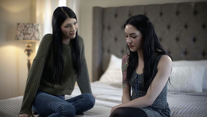 TS stepmom gives a pounding lesson to her