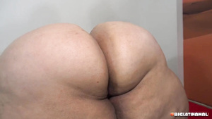 BBW horny slut anal porn video