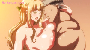 Busty Hentai girl impassioned porn video