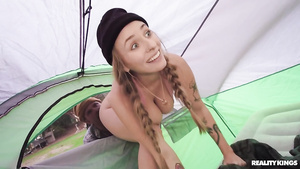 Sex adventure of busty Angel Youngs