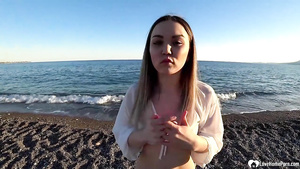 Her hairless pussy wet vagina felt pounding amazing