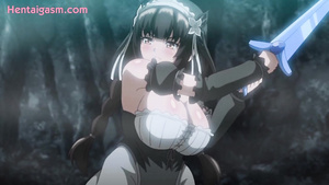 Hentai busty teen anime video