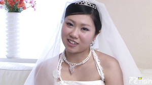 Lustful asian bride breathtaking porn scene