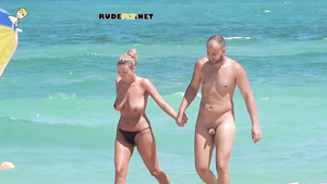 Hottie nudist chick secretly filmed